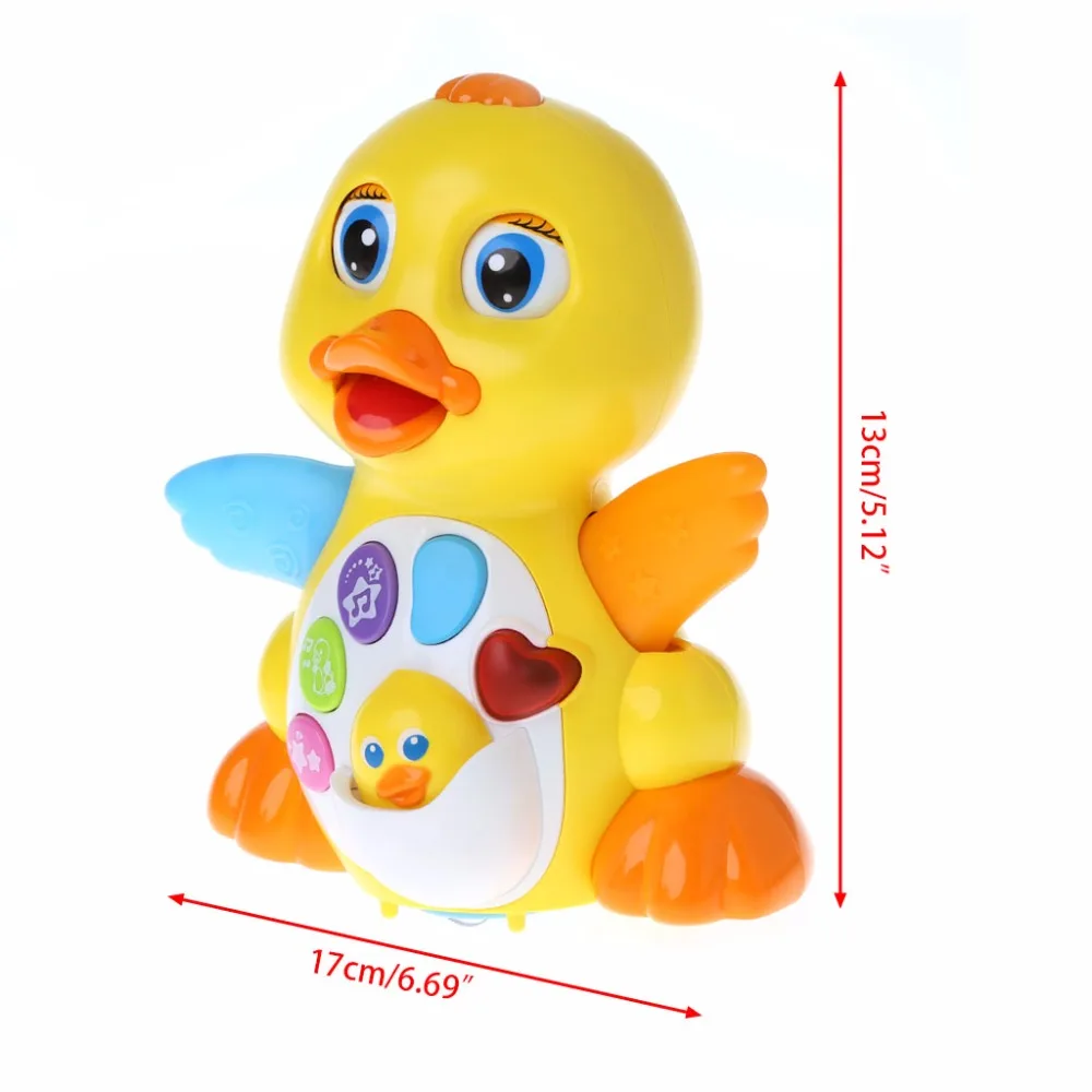 

LOVELY Musical Duck Toy Lights Action With Adjustable Sound Toys For Kids Baby