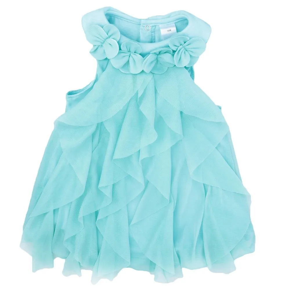 Летнее однотонное платье с отложным воротником без рукавов|Платья| |