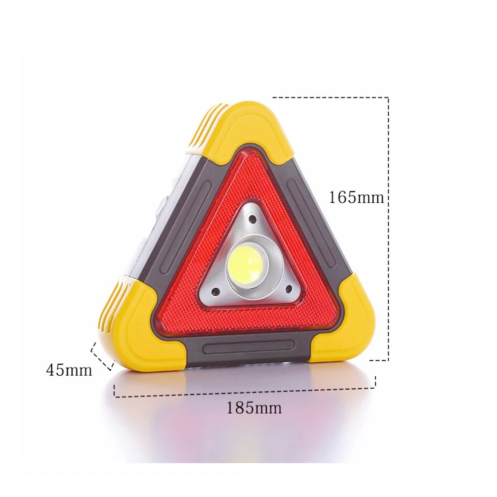 Светодиодный портативный прожектор с монолитным блоком светодиодов уличный