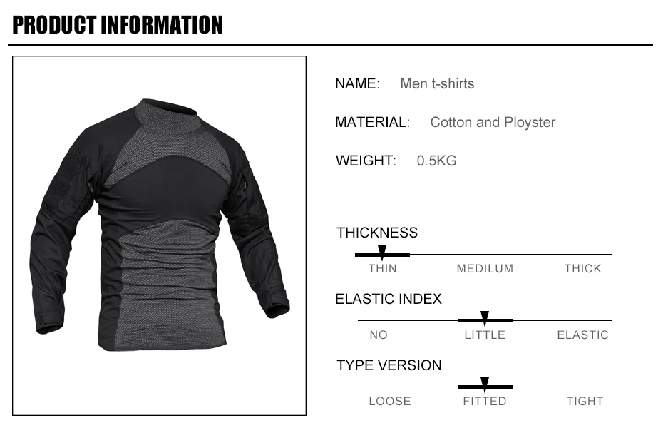 MAGCOMSEN футболки мужские с длинным рукавом камуфляж тактические футболки Slim Fit Мультикам военные армейские футболки мужская одежда AG-YWWS-19