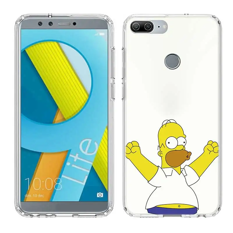 Гомер J. Симпсон Fundas силиконовый чехол для телефона для huawei Honor 20 Pro 10 9 lite 8X 8A 20i 8C 8S V20 Y5 Y6 Y7 Y9 крышка