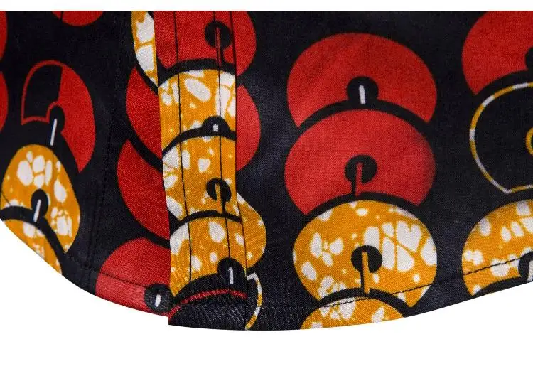 Блузка мужская В Гавайском пляжном стиле Классическая рубашка с коротким