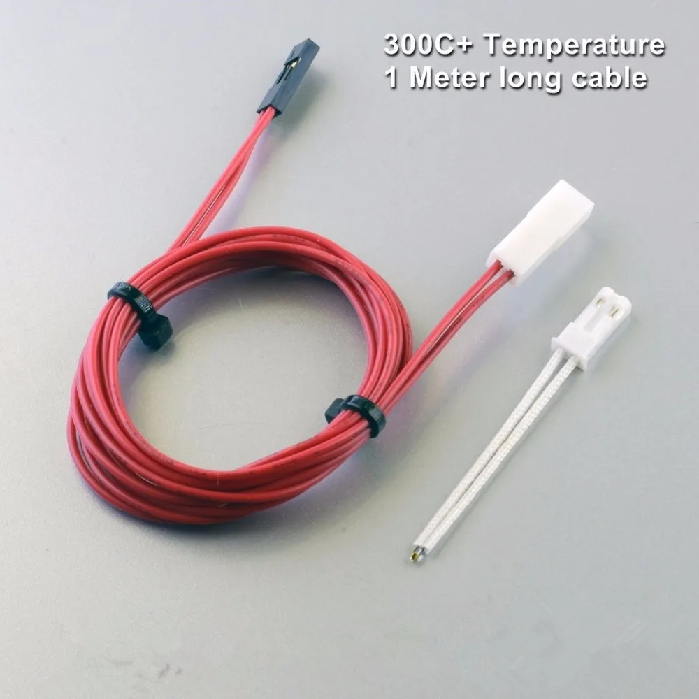 

2pcs*Modular Semitec 104GT-2 NTC 100K RepRap 3D Printer Extruder Hotend Thermistor