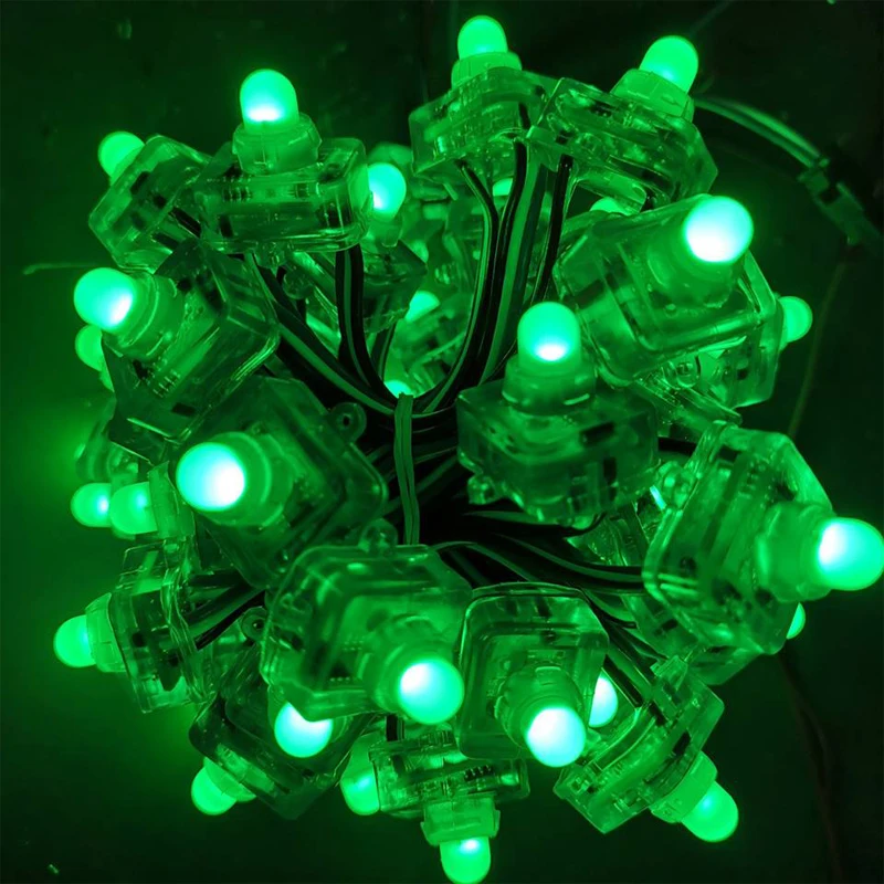 Высокая яркость версия ws2811 DC5V RGB светодиодный плоский светильник | Лампы и