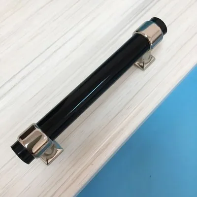 3,75 5 ''6,3'' ручка ящика акриловые ручки черный золотой комод кухонные ручки шкафа дверная ручка аппаратные средства