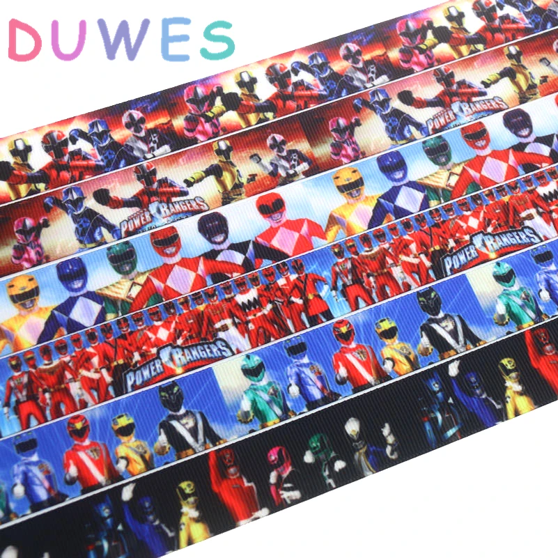 DUWES 50 ярдов Печатный grosgrain женский головной убор украшение оптом OEM DIY D932|Ленты для