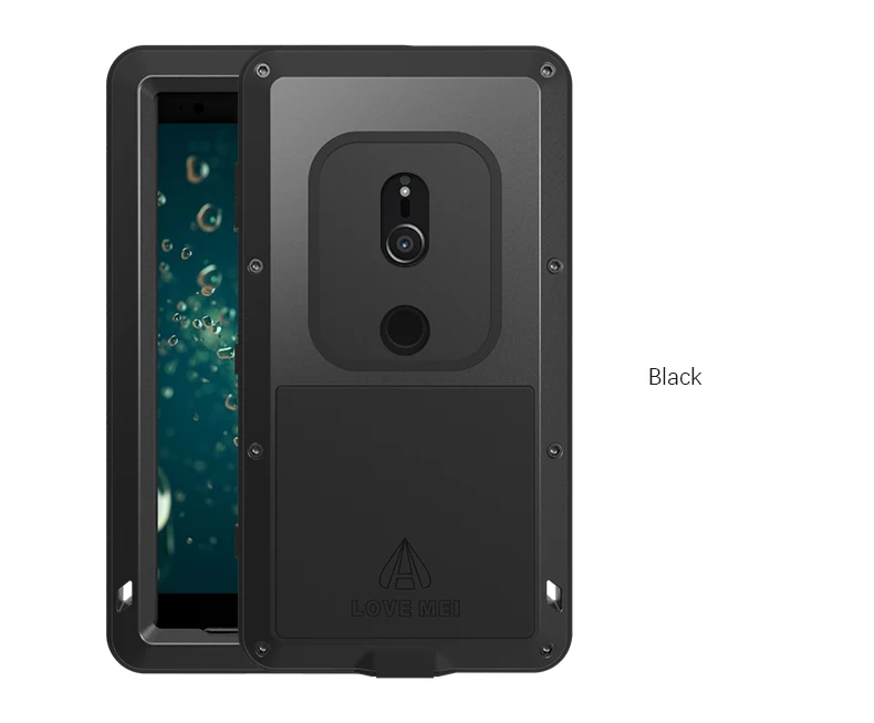 Чехол Gorilla glass на весь корпус для sony Xperia XA1 Plus Ultra XZ1 XZ2 XA2 XA ультра противоударный металлический защитный чехол для sony Xperia 10