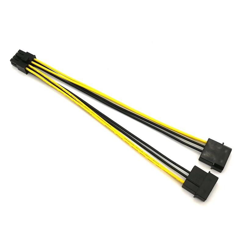 Angitu материнская плата компьютера Процессор 8Pin двойной IDE/SATA Molex 4Pin Мощность