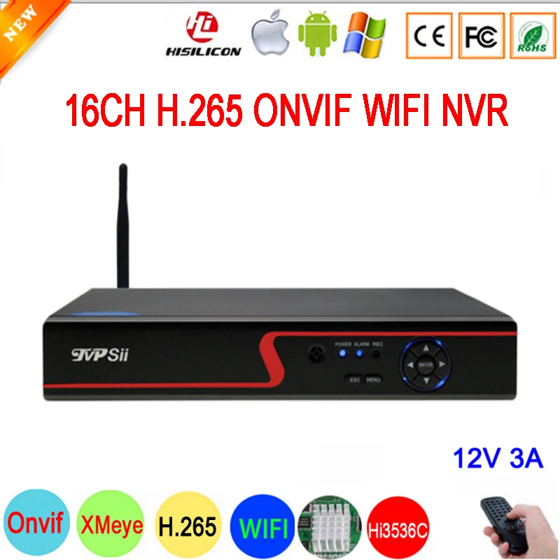 5mp/4mp/3mp/2mp/1mp IP Камера красный Панель Hi3536D XMeye 5mp аудио H.265+ NVR 16CH 16-канальный видеорегистратор стандарта Onvif IP WI-FI NVR