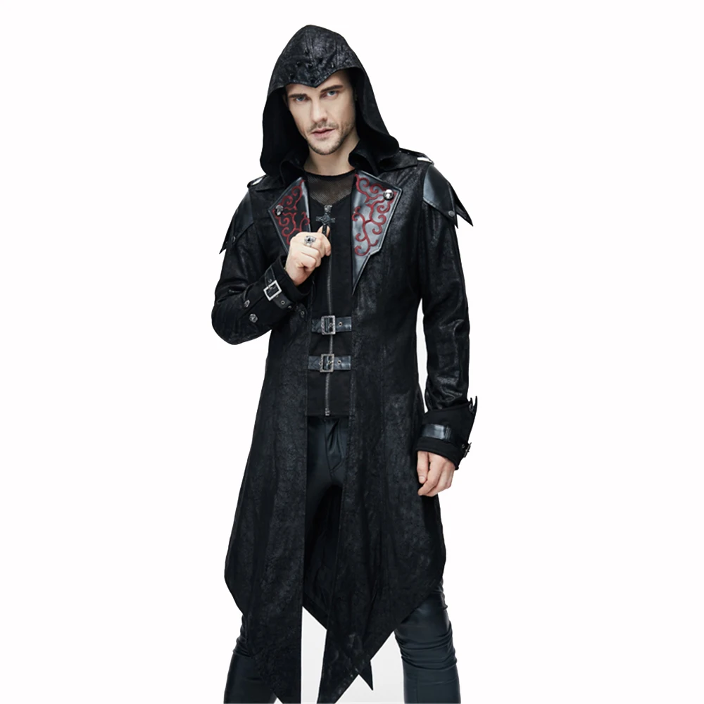 Мужская Асимметричная ветрозащитная куртка в стиле панк|trench coat|mens trench coattrench coat men