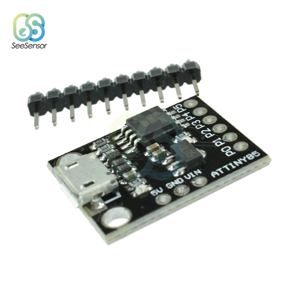 ATtiny ATtiny85 Digispark Kickstarter микро-usb модуль макетной платы для Arduino IIC I2C TWI SPI