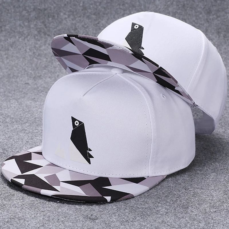 2018 Летние регулируемые хип хоп бейсболки с мультяшной пандой Снэпбэк Шапки для