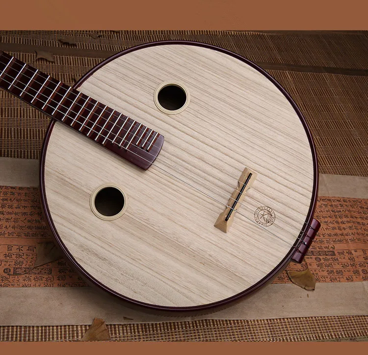 Китайские традиционные гитары Руан луна музыкальные инструменты из древесного