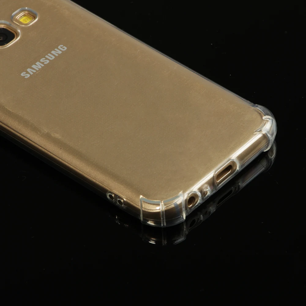 High quality transparent reinforced Anti-falling Soft Silicone phone case For Samsung Galaxy A320 A3 2017 coque funda etui cover |