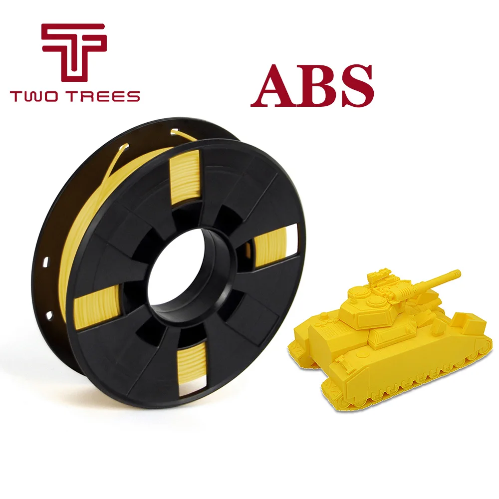 ABS-0.2KG-yellow DIY 3d Принтер Нити много цветов дополнительно PLA/ABS 1,75 для MakerBot RepRap пластиковые резиновые расходные материалы материал 0,2/кг 58 метров - Цвет: ABS-0.2KG-yellow