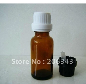 

20ml brown/green/blue essential oil bottle with plastic cap +plastic stopper for cosmeticl packaging