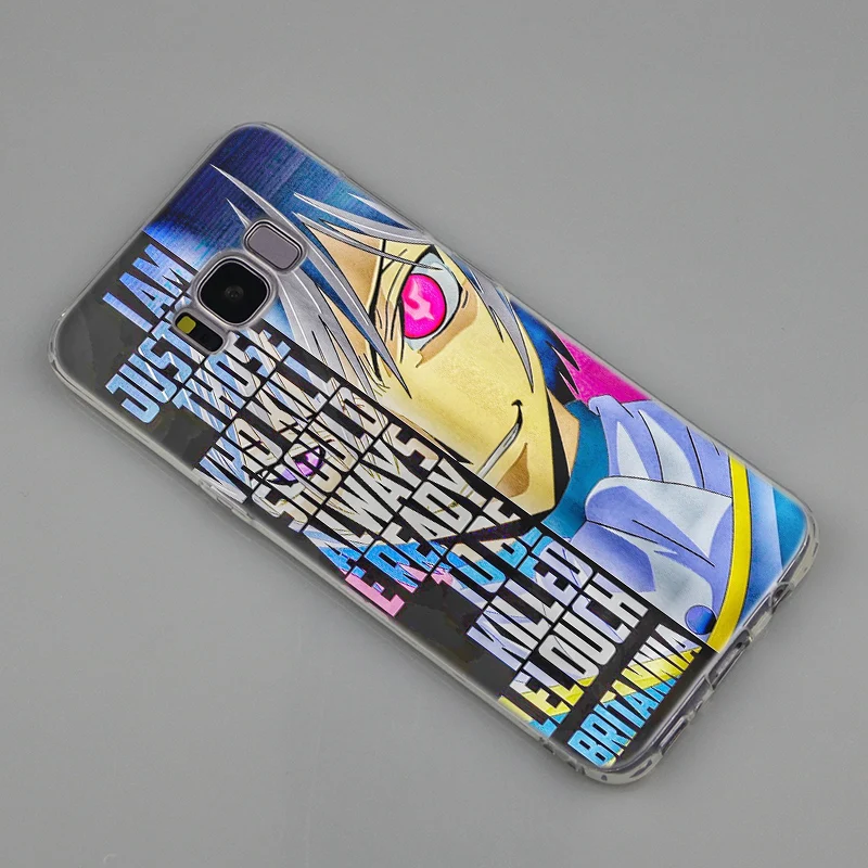 Силиконовый чехол с аниме кодом Geass Lelouch для Samsung Galaxy Note 10 Plus S8 S9 S10 5G S6 S7 Edge S5 S10e 5