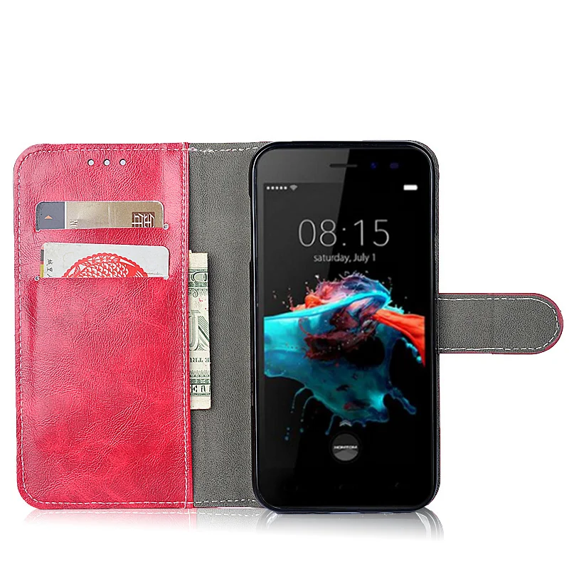 Сальто назад Капа кожи для Coque Micromax aq5001 Чехол Бумажник Стенд кожаный чехол Canvas