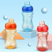 280ml baby leak proof drinking bottle silica gel training cup duckbill milk cup an88