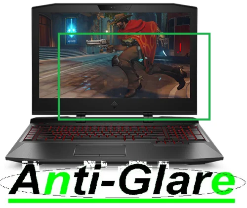 2 шт. Антибликовая Защитная пленка для игрового ноутбука HP Omen X 15 дюймов| |