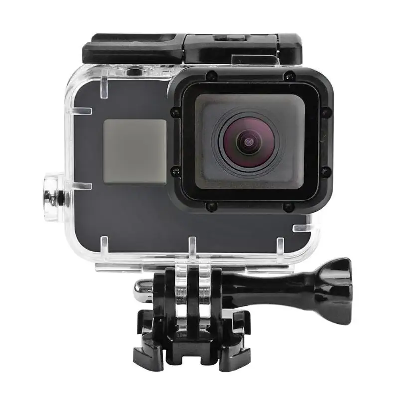 40 м подводный водонепроницаемый чехол для GoPro Hero 7 5 6, Черный Защитный корпус для экшн-камеры, корпус, рамка для GoPro, аксессуары