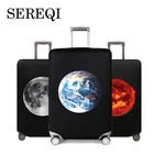 Чехол для чемодана SEREQI, подходит для всех дорожных сумок размером 18-32 дюйма, с защитой от пыли
