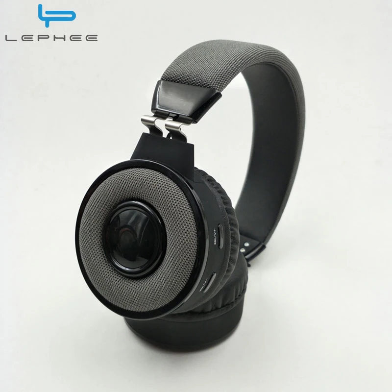 Lephee Беспроводной наушники bluetooth bt018 MP3 микрофон гарнитуры Поддержка TF карты + MIC AUX