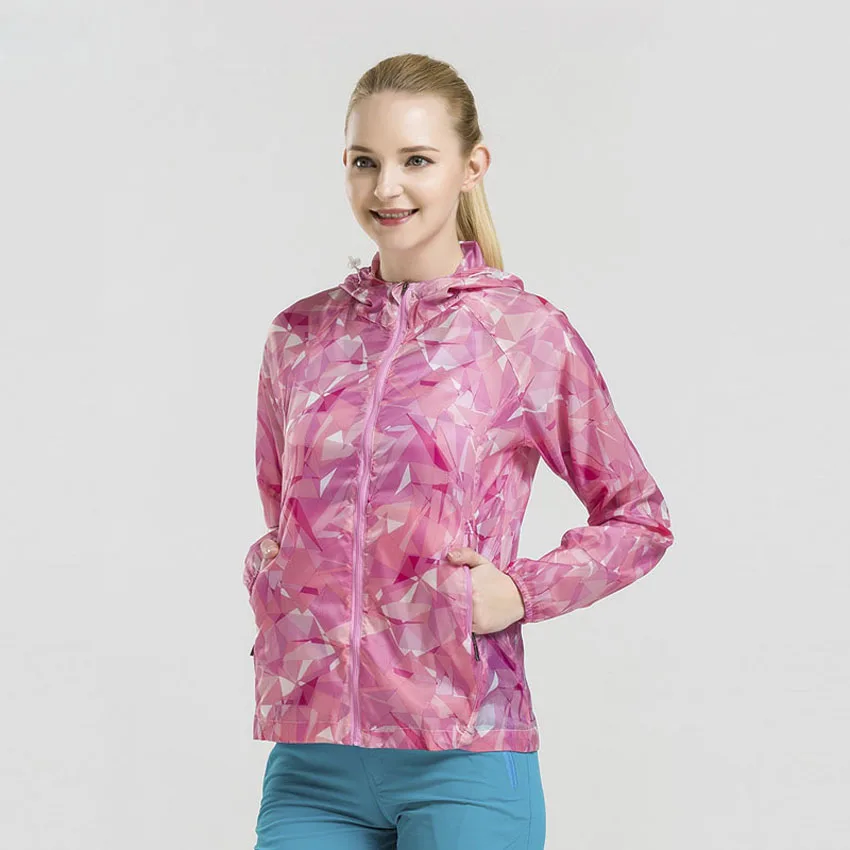2017 Men's Women'sOutdoor Hiking Camping Trekking Running Sport Coats Summer Quick Dry Anti-UV Ultralight Jackets | Спорт и