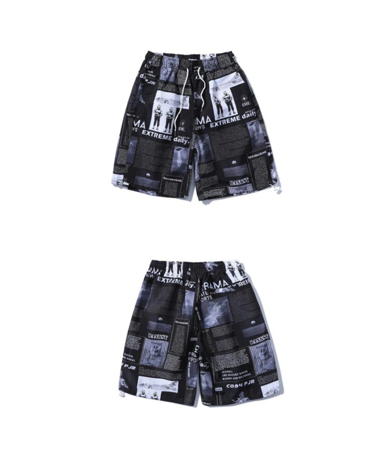 Мужские повседневные уличные модные шорты летние шорты-карго для подростков и