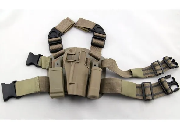 Тактическая кобура для пистолета CQC Colt 1911 чехол с подсветильник кой набедренный