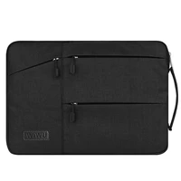 wiwu waterproof laptop bag case for macbook pro 13 15 16 bag for xiaomi notebook air 13 shockproof nylon laptop sleeve 14 15 6