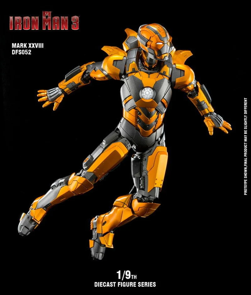 1/9 Железный человек King Arts DFS052 1/9th Железный человек Mark28 Ultimate alltronic Рисунок Модель игрушки из металла
