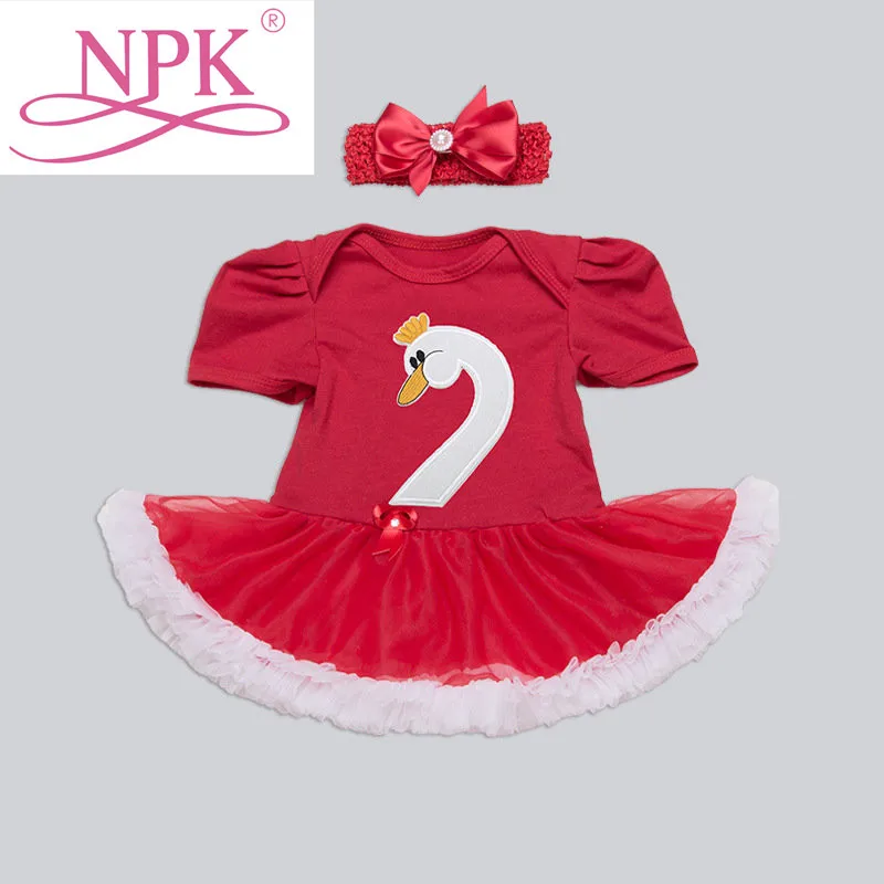 NPK классический опционально 50 57 см Boneca Bebes Reborn Кукла Одежда платье костюм для 20 23