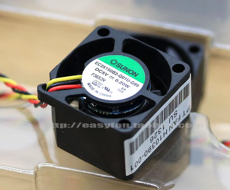 Новый SUNON EC25150B2-Q01U-G99 5V-0 20 W 2515 двойной шарикоподшипник миниатюрный микро