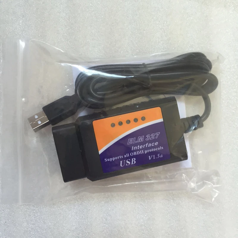 ELM327 USB OBD2 автомобильный диагностический инструмент последняя версия ELM 327