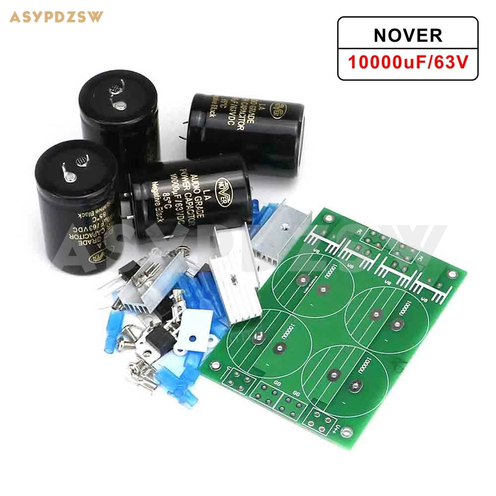 Блок питания HPO для усилителя DIY комплект 30 А 10000 мкФ 63V X4 фильтр диодного