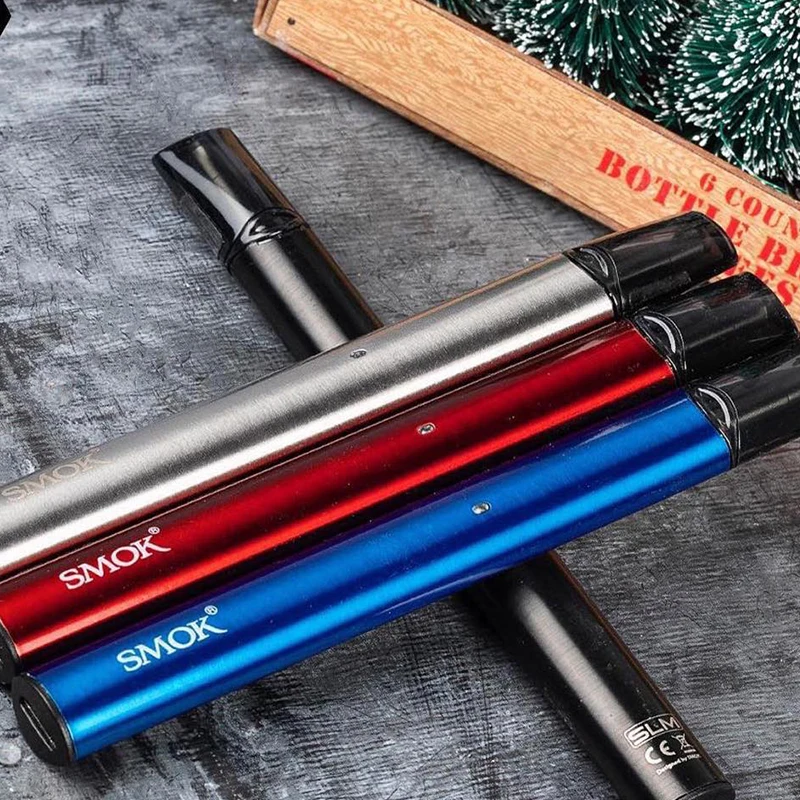 2 шт. электронных сигарет SMOK уз KIT электронная сигарета mini VAPE pen pod Комплект с 250 мА/ч