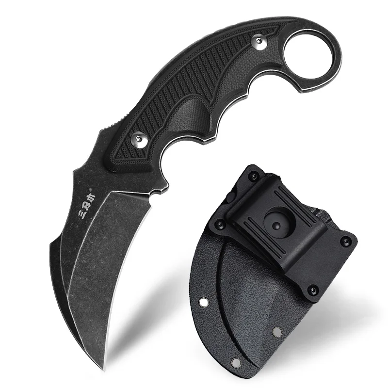 Sanrenmu S635 нож с фиксированным лезвием 14C28N лезвие для кемпинга выживания