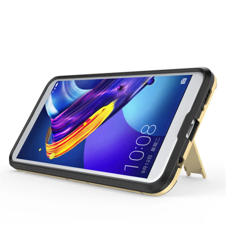 Бронированный чехол подставка для телефона Huawei Mate 20 Pro Honor 10 V10 9 V9 7X Play Magic Note с