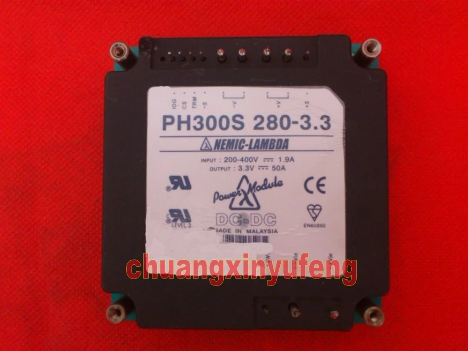 PH300S280-3.3 LAMBDA DC module DC-DC Power DC280V-3.3V165W 50A converter | Электроника