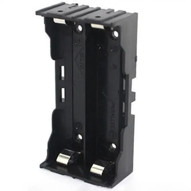Новинка DIY коробка для хранения чехол 2X18650 3 7 V перезаряжаемая батарея 4 контакта