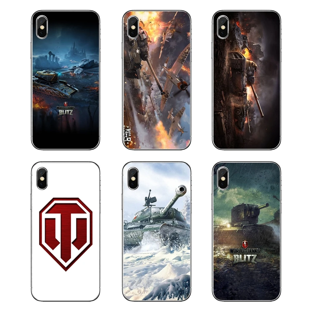 Прозрачный мягкий чехол с логотипом world of tanks game WOT art для iPod Touch iPhone 4 4S 5 5S 5C SE 6 6S 7 8 X XR