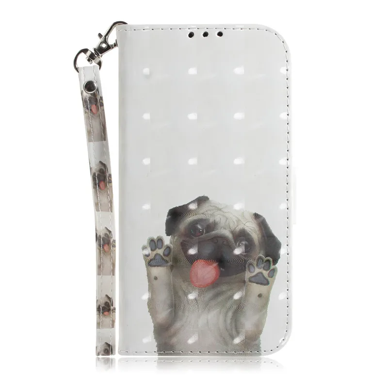 Для LG Stylo 5 чехол для телефона Etui K50 Q60 V40 thinq Q stylo 4 Q8 2018 с 3D мультяшным кошкой флип