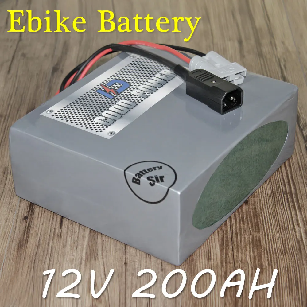 12V 200Ah большой емкости комплект литий ионных батарей 2000W солнечной энергии ИБП