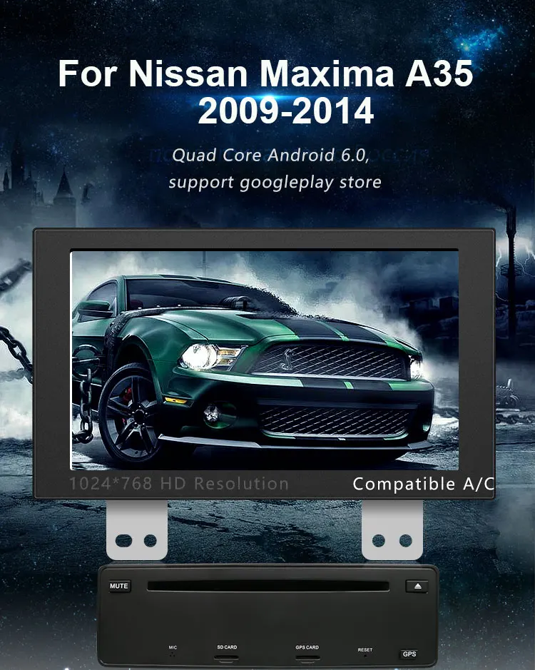Четырехъядерный android 9,0 автомобильный dvd-плеер для NISSAN Teana J32 2008~ 2012 для nissan maxima A35 gps Навигация стерео BT AUX