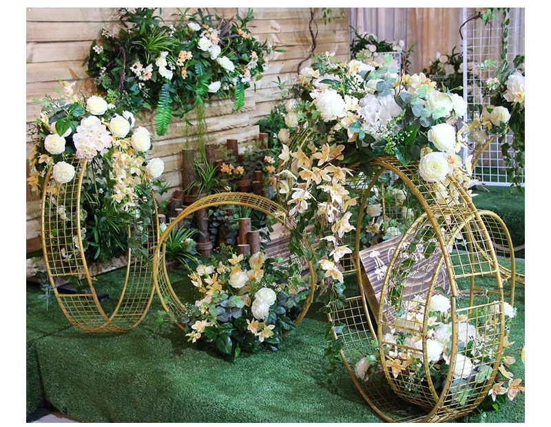 JAROWN железный концентрический Круглый Свадебный Открытый DIY цветочная композиция украшения реквизит для фотосессии вечерние украшения для дома