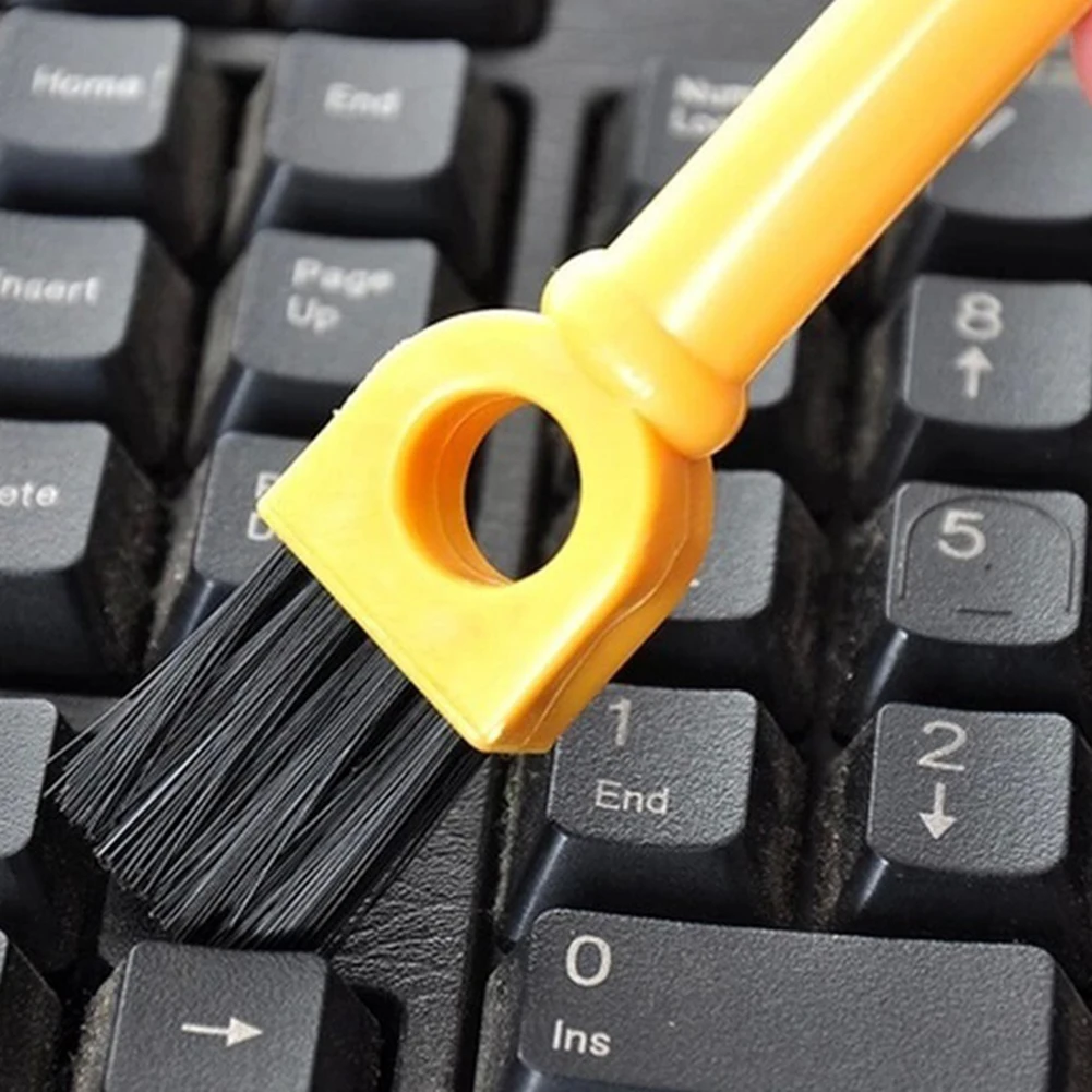 Портативная мини щетка для клавиатуры Настольный книжный шкаф удаления пыли