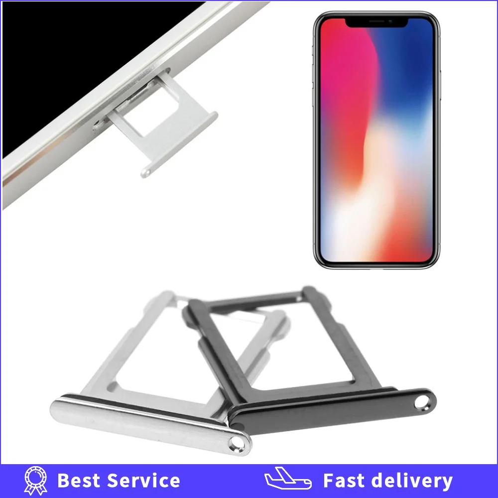 Новый держатель Nano SIM-карты слот для iPhone X запасная часть адаптер ремонта гнезда