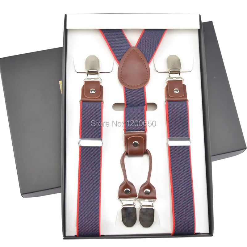 Подтяжки с 4 пряжками для мужчин и женщин эластичные регулируемые подтяжки брюк