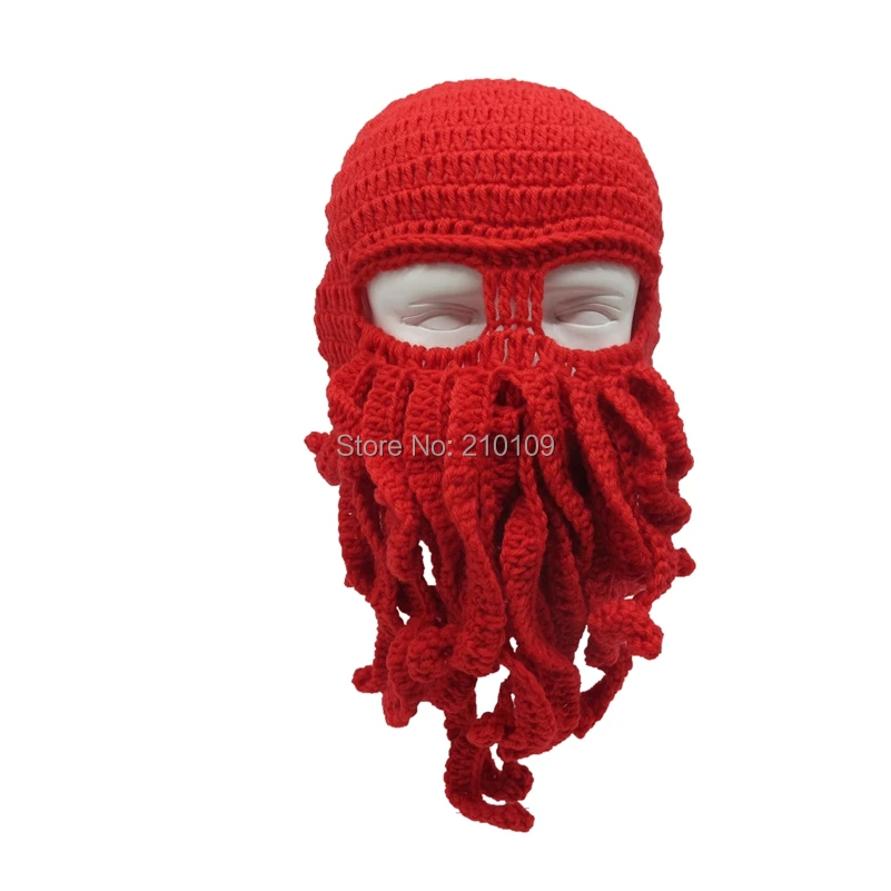 Мужская и женская вязаная шапка Mr.Kooky Шапка бини ручной работы с забавными